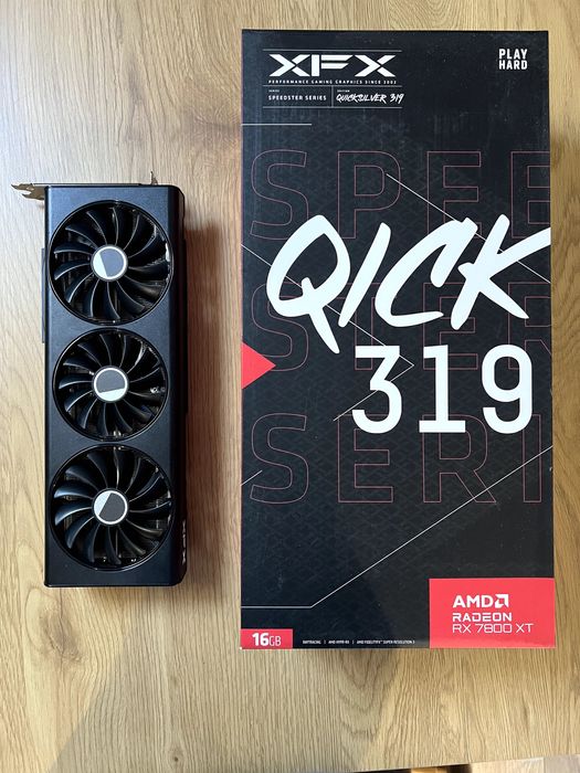XFX Radeon RX 7800 XT QICK 319 Core Edition/На гарантії 2.1р лишилось