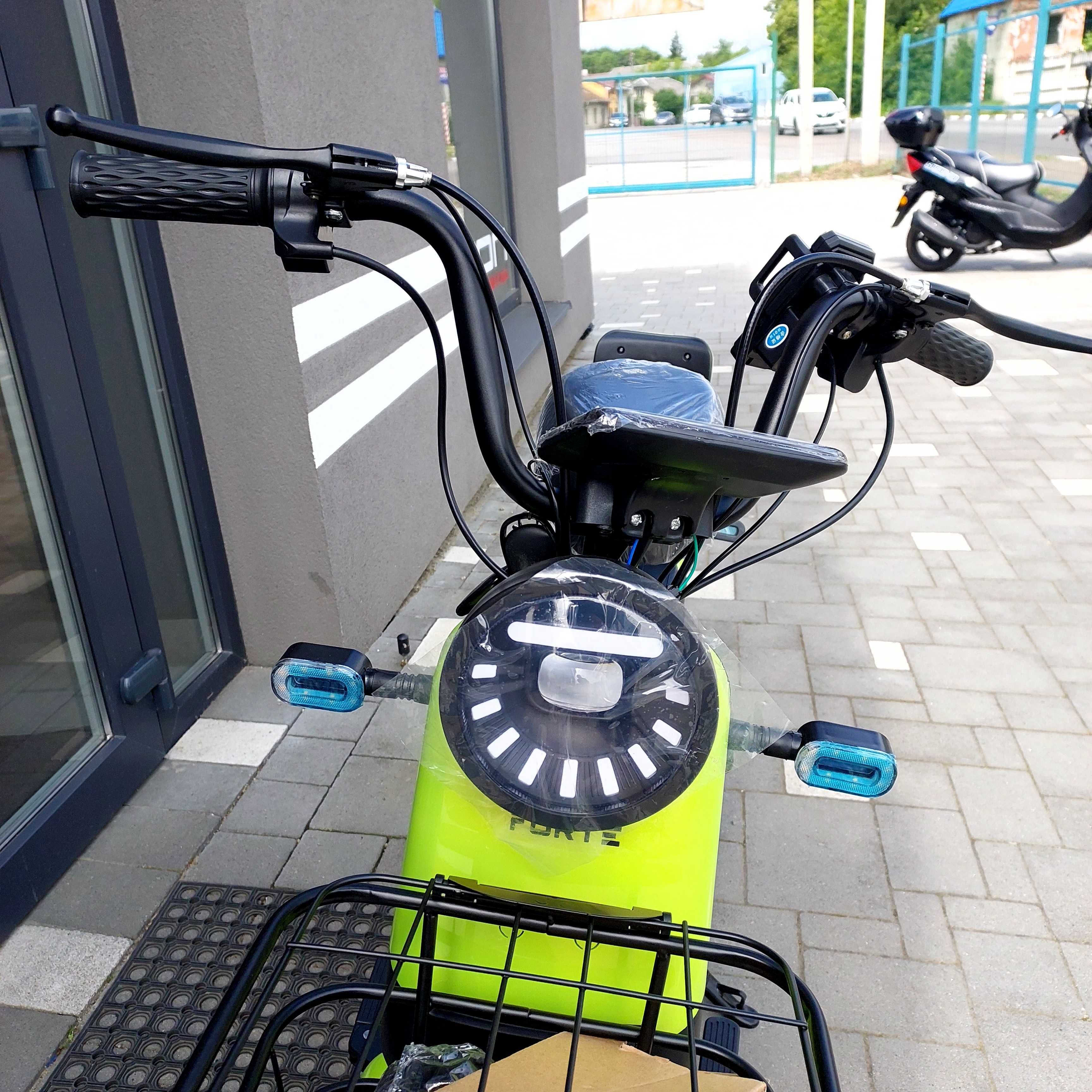 Електроскутр Forte Ritm, 500Вт, 35 км/год, LED фара, доставка