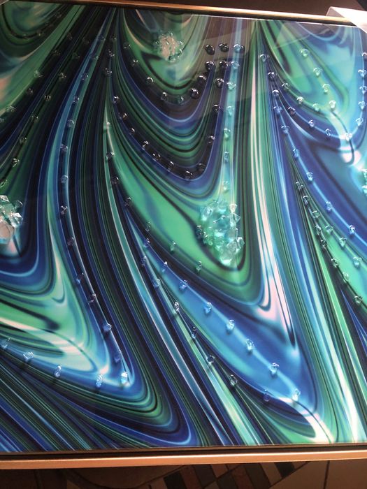 Arte De Crystallus – Empire Art Direct – obraz z żywicą i kryształami