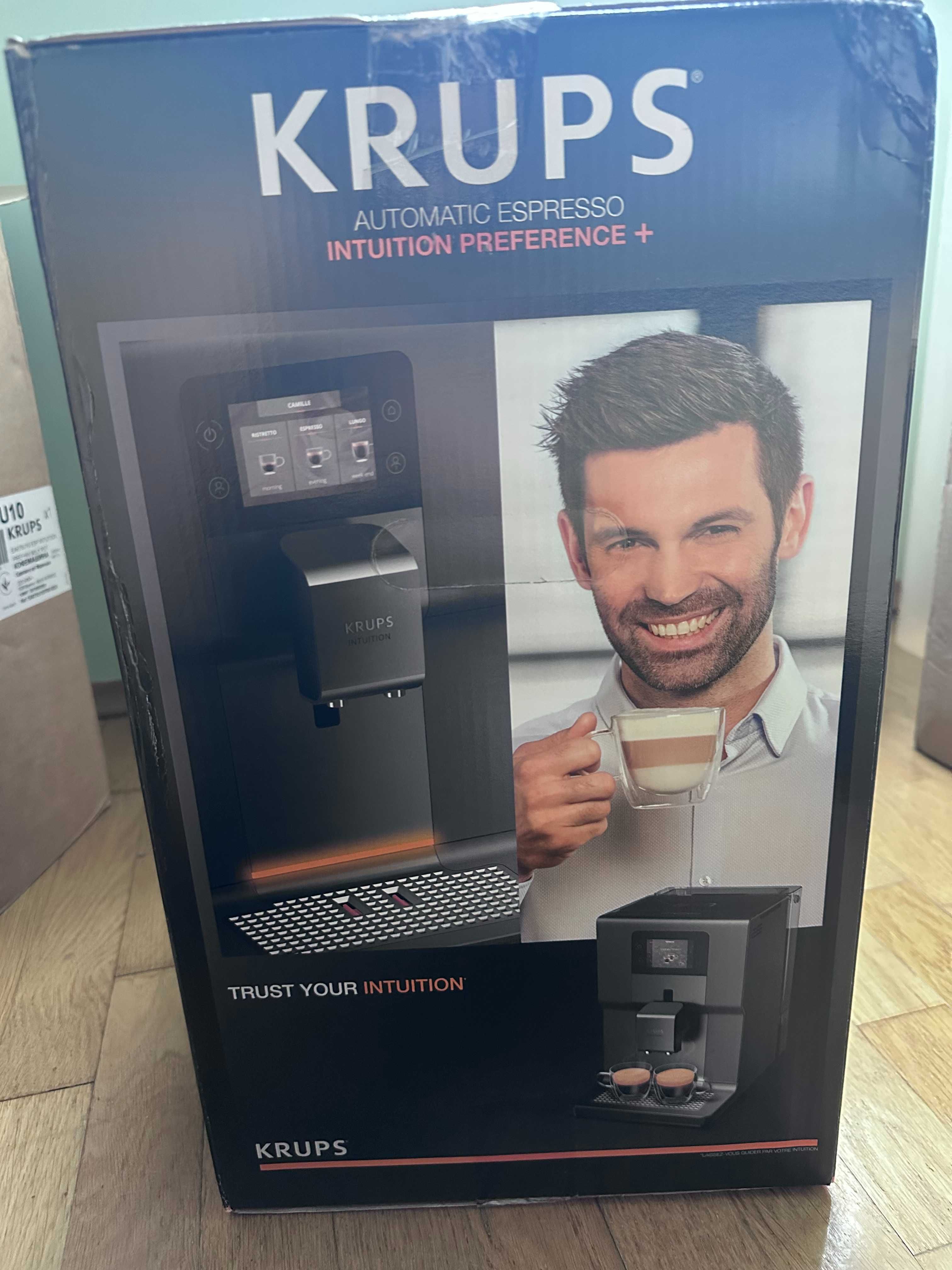 Ekspres do kawy: krups automatic espresso intuition preference+ NOWY