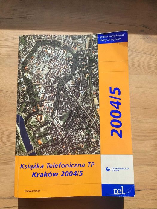 Książka telefoniczna Kraków 2004/2005