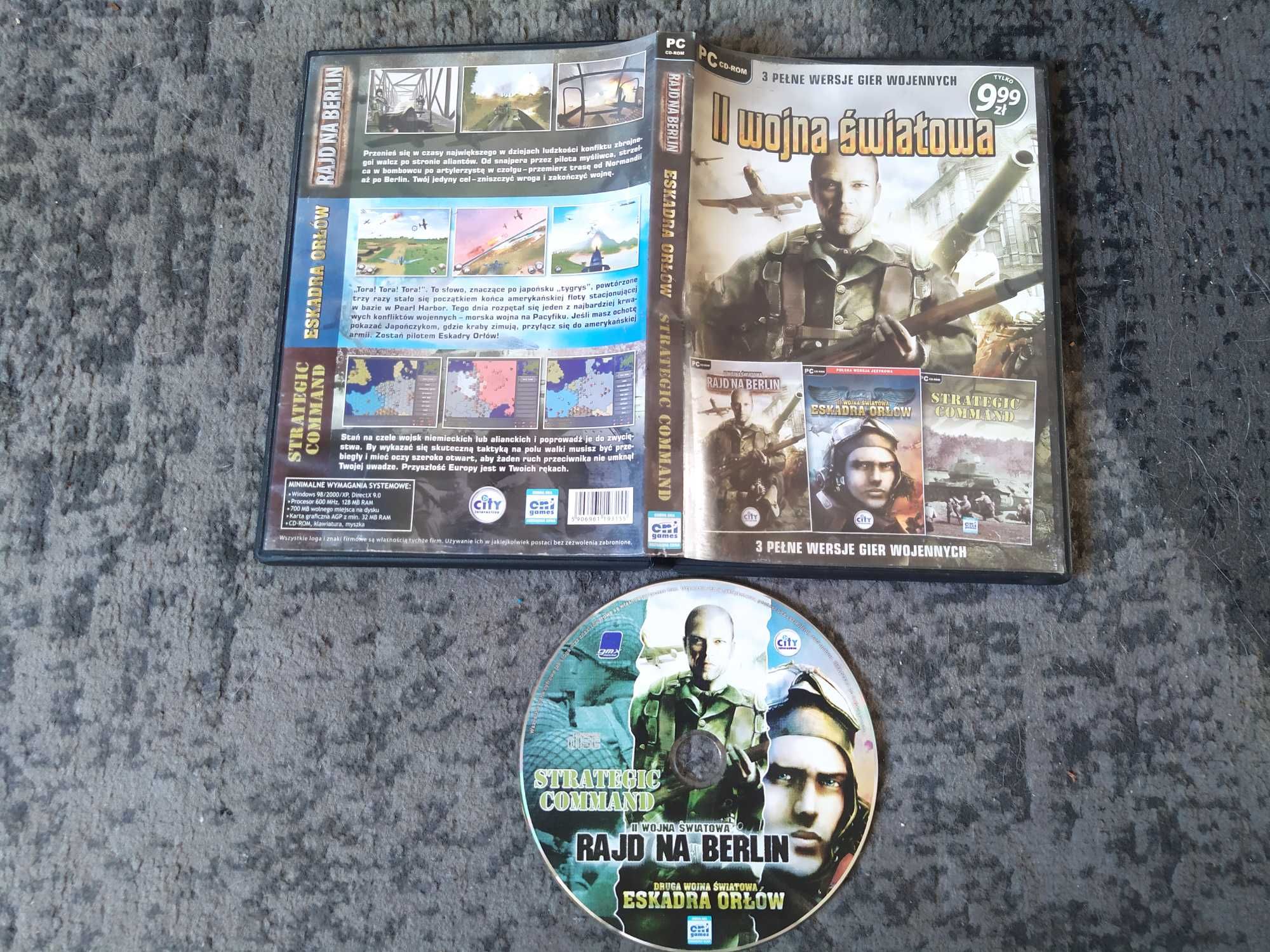 Rajd na Berlin Eskadra Orłów Strategic Command PC CD