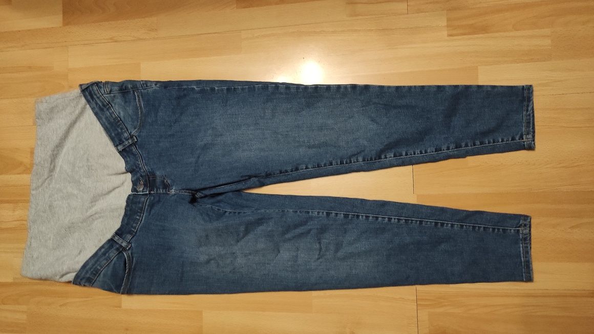 Spodnie ciążowe jeansowe rozm. 46 skinny
