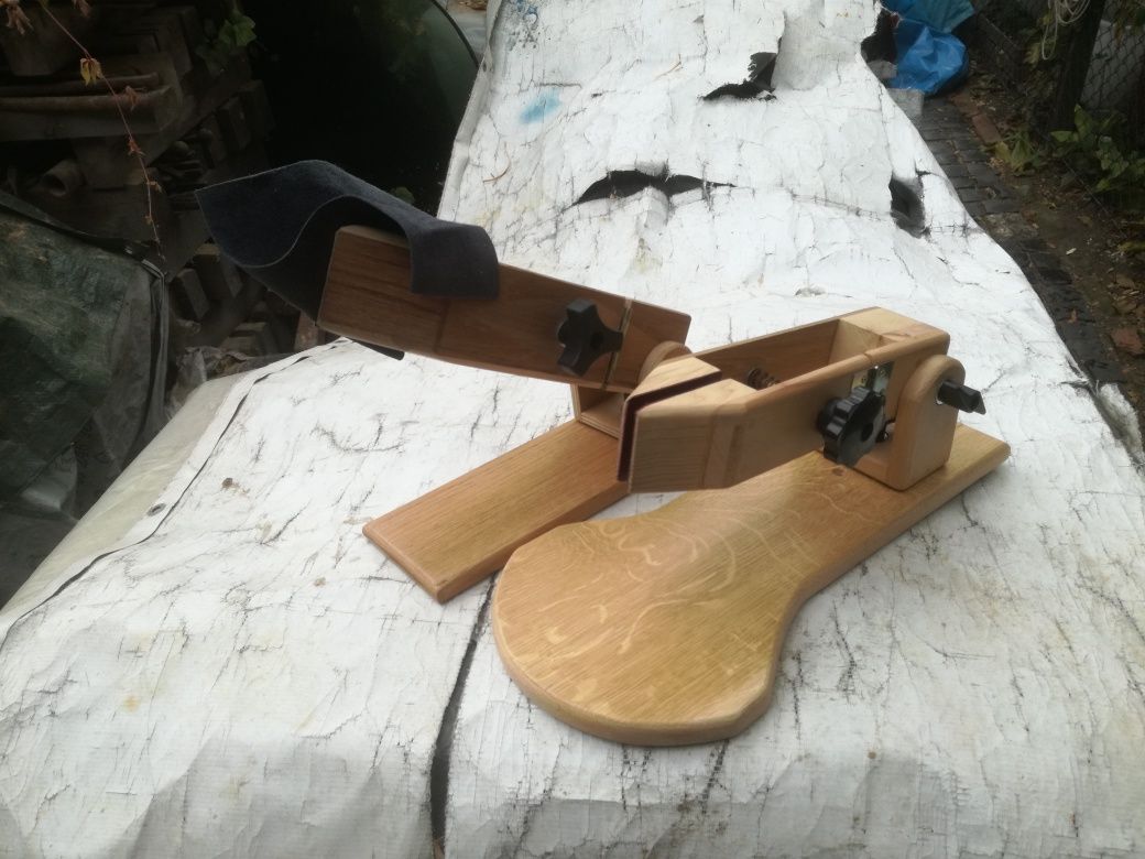 Konik ścisk imadło kaletnicze do szycia skóry knifemaking