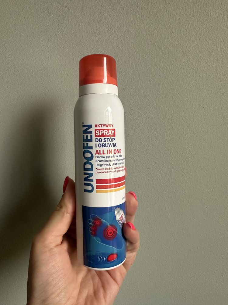 Aktywny spray do stop i obuwia, antygrzybiczny all in one