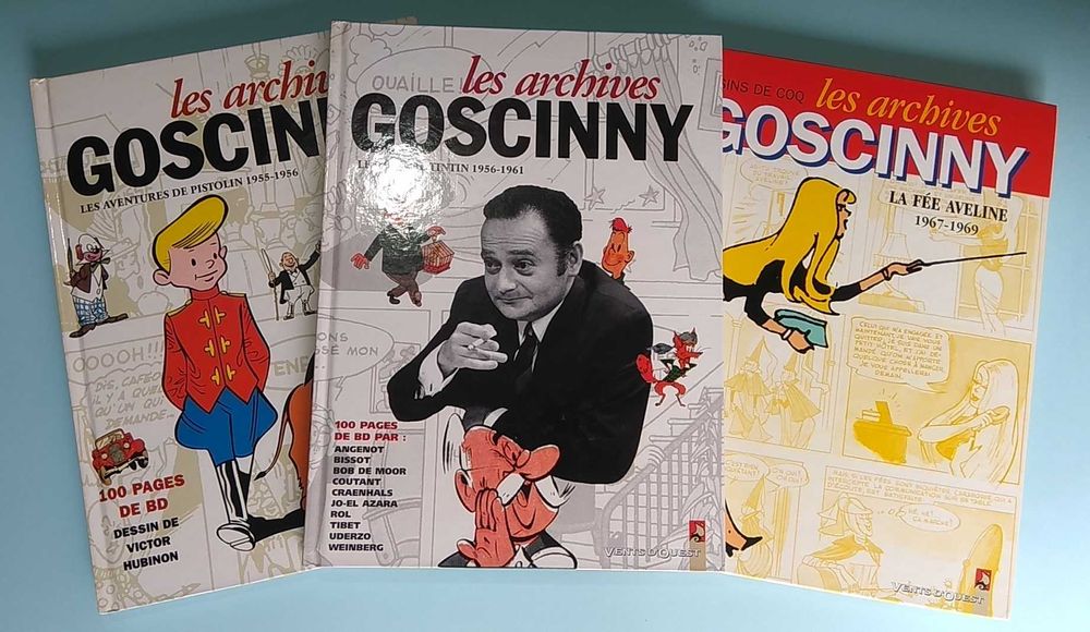 Les Archives Goscinny - 3 volumes - 1955 a 1969 - capa dura