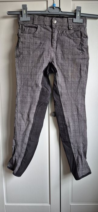 Bryczesy w kratkę 134/145