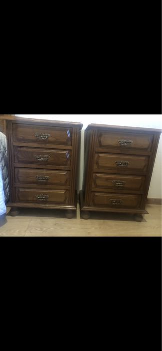 Cama, mesinha , comoda , estrado e colchao