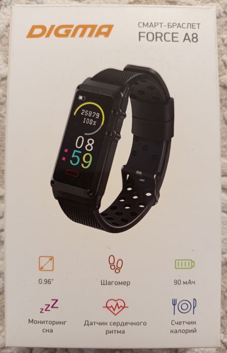 Смарт-браслет Digma Force A8