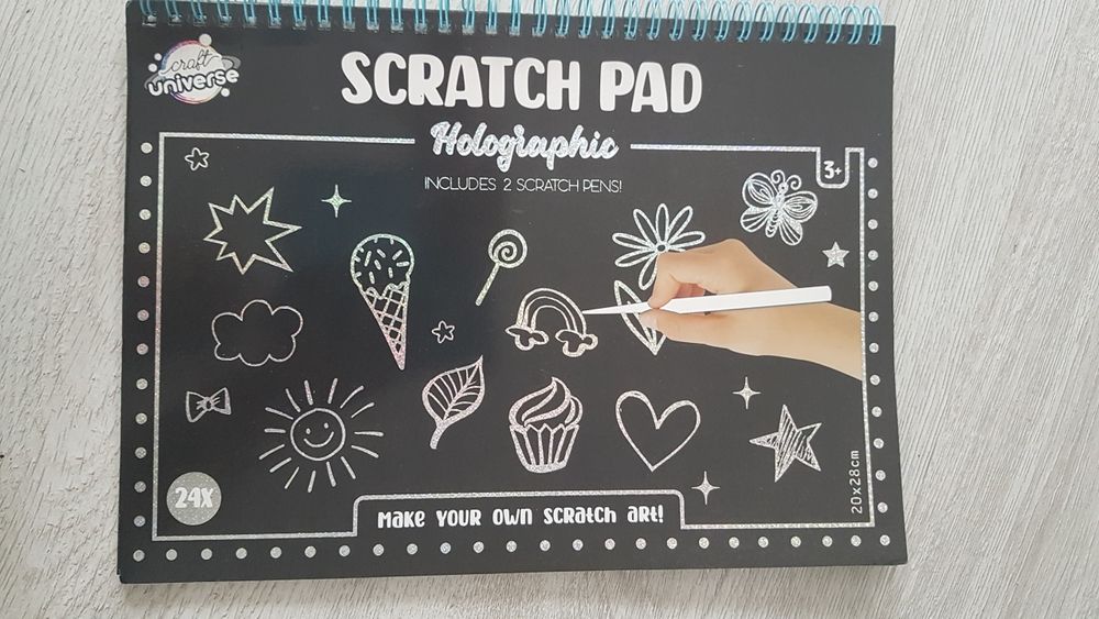 Wydrapywanka książeczka A4