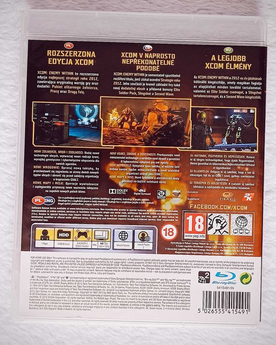 XCOM Enemy Within Commander Edition PL Dubbing PS3