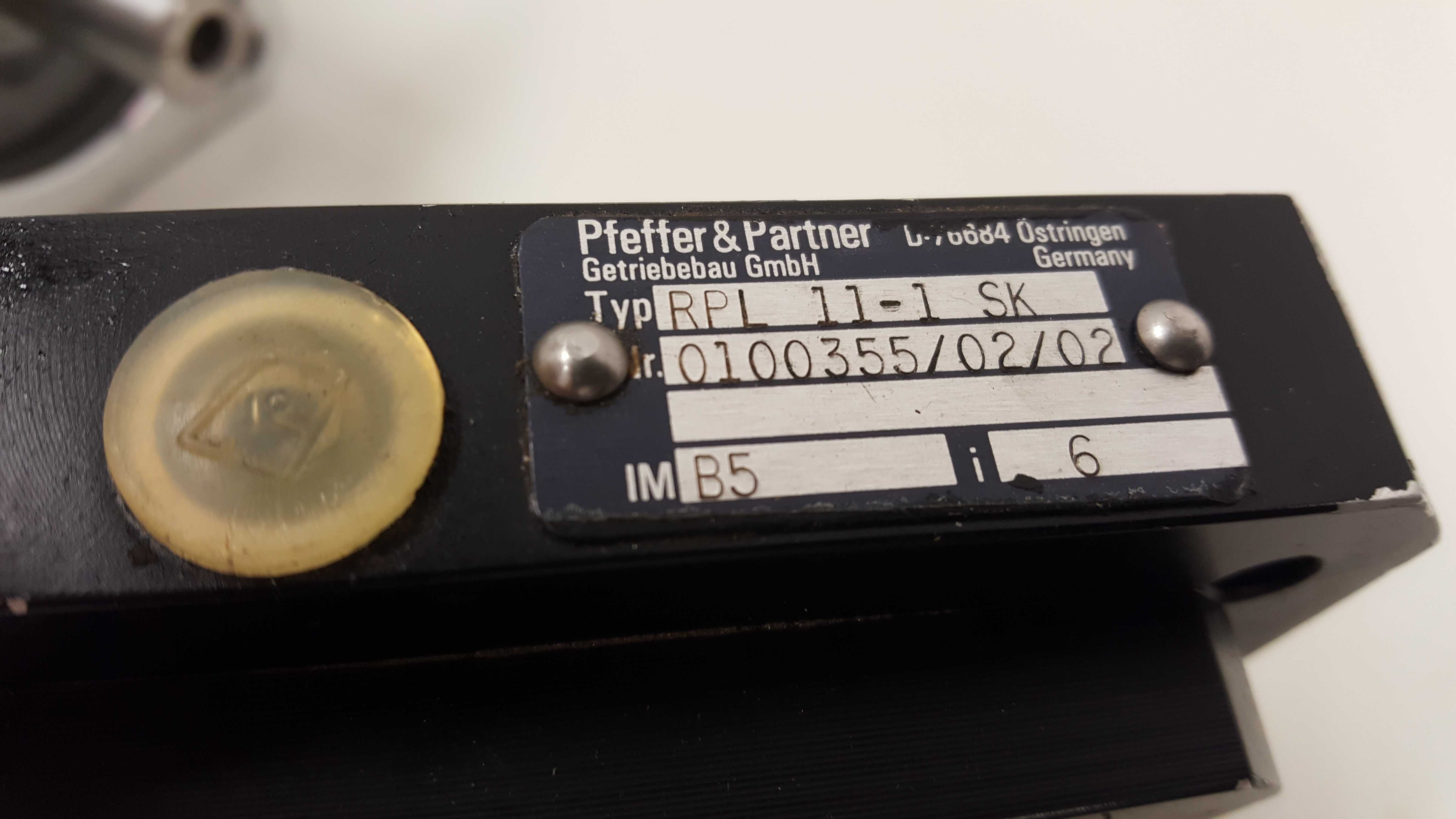 ELAU SERVO MOTOR SB105/30/02/05/19/S/01/64/EOKN Pfeffer RPL 11-1 SK
