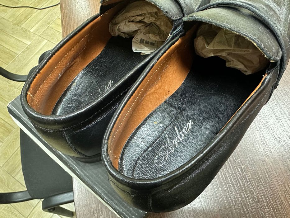 Лофери чоловічі шкіряні