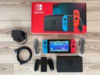 Konsola Nintendo SWITCH V2 komplet, pudełko