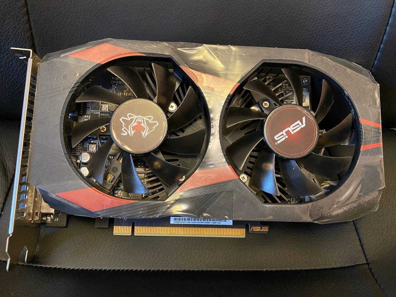 Відеокарта Asus PCI-Ex GeForce GTX 1050 Ti Cerberus 4GB GDDR5