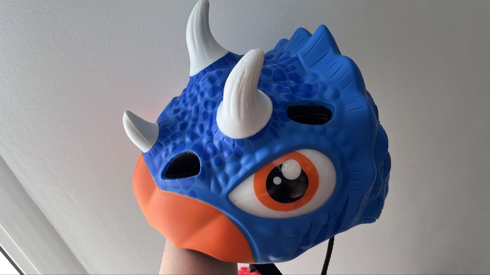 Дитячий велошолом Динозавр | шолом для велосипеда, самоката