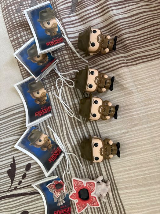 Фігурки кіндер funko stranger things дивні дива фанко поп