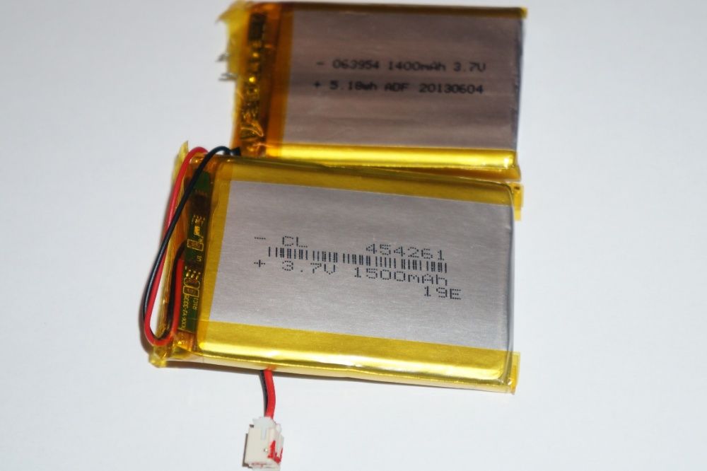 Akumulator Akumulatorek Bateria Li-Polymer 3.7V 1400mAh i 1500mAh +PCM