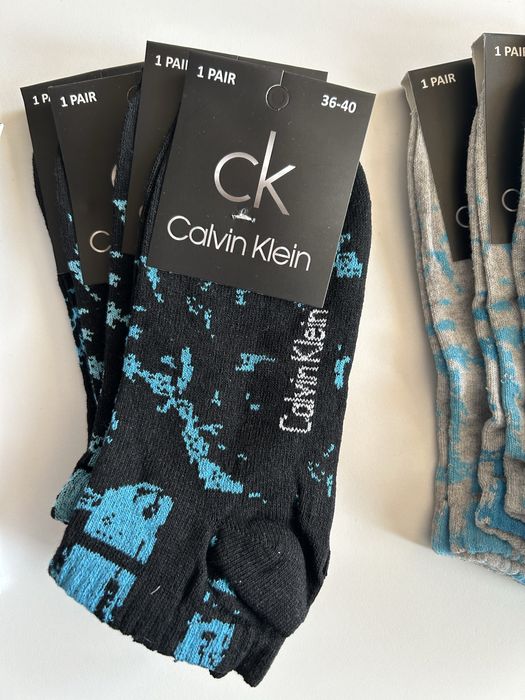 12 par bawełnianych skarpetek cK 36-40
