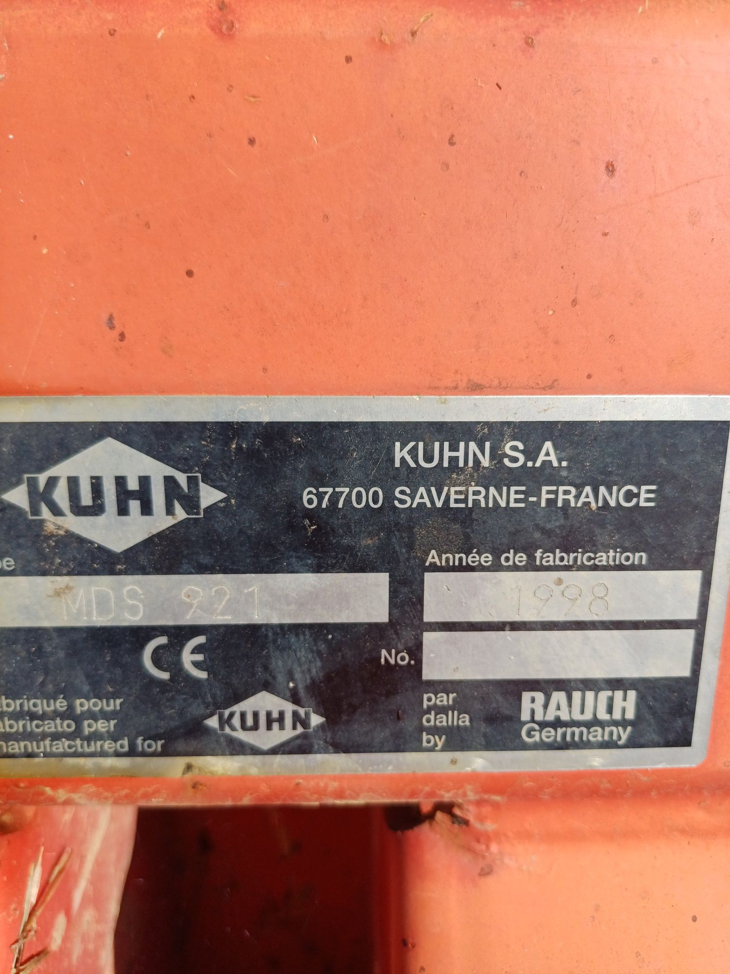 Rozsiewacz kuhn mds 921