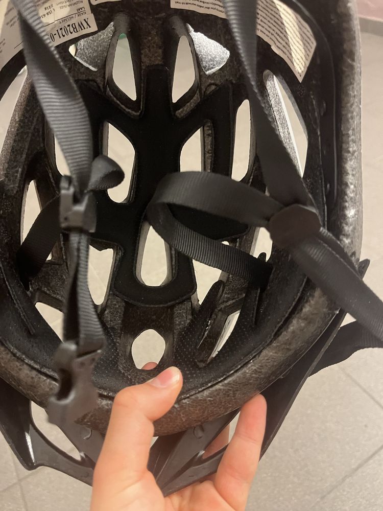 Kask rowerowy kross LAKI szary rozmiar L
