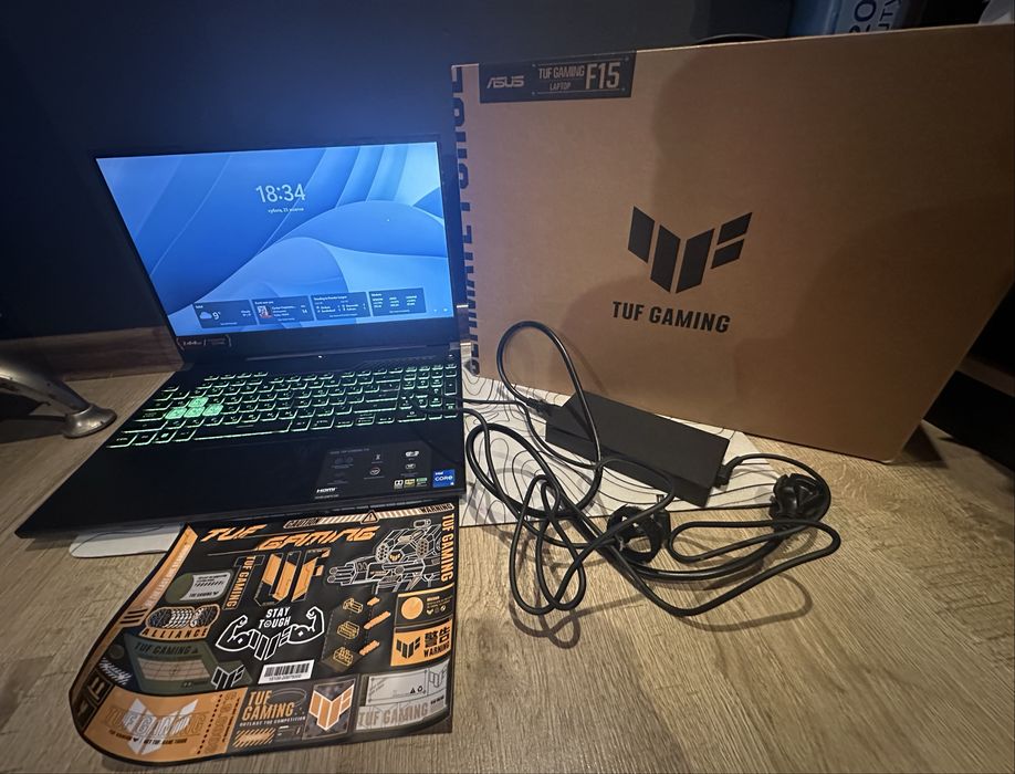 Ноутбук Asus TUF Gaming F15 2024 року+windows 11 оригінальний