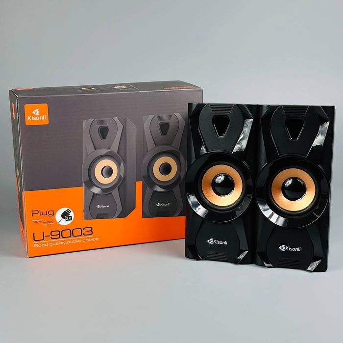 Акустика, колонки для ПК.  3Wx2.