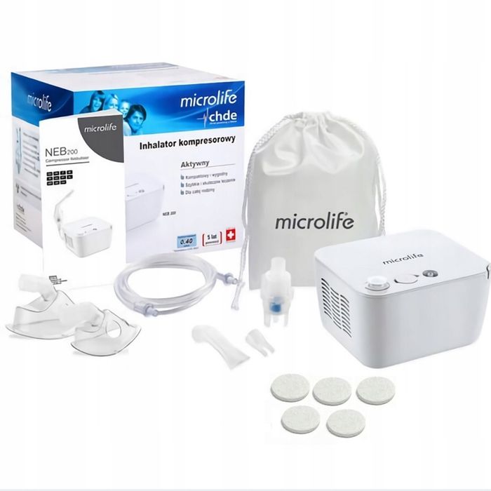 INHALATOR nebulizator MICROLIFE NEB 200 dla dzieci i dorosłych