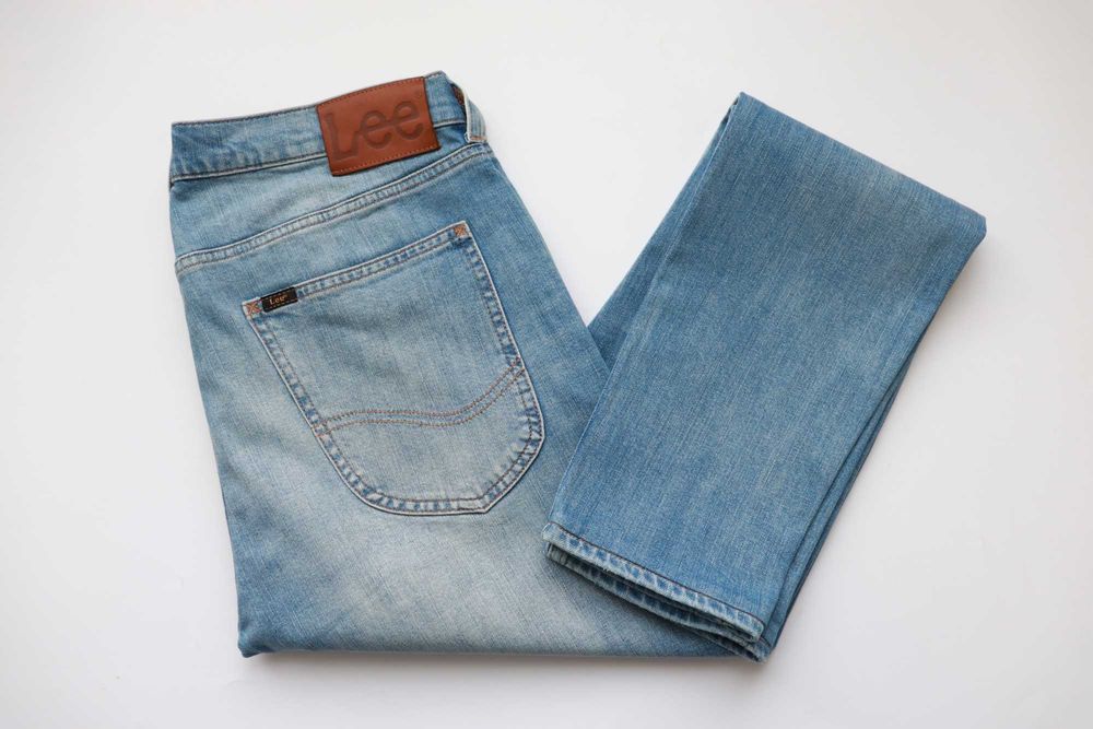 LEE LUKE W32 L32 męskie spodnie jeansy skinny slim fit