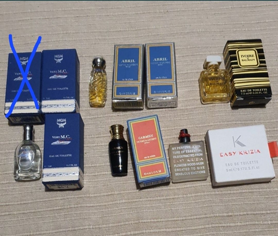 Vendo ou troco miniaturas de perfumes