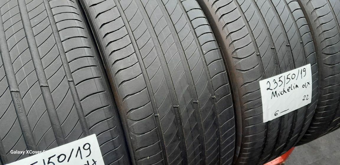 Opony Letnie 235÷50÷19÷.Firma MICHELIN.Rok 2022.Cena 700 zł kpl-4 szt