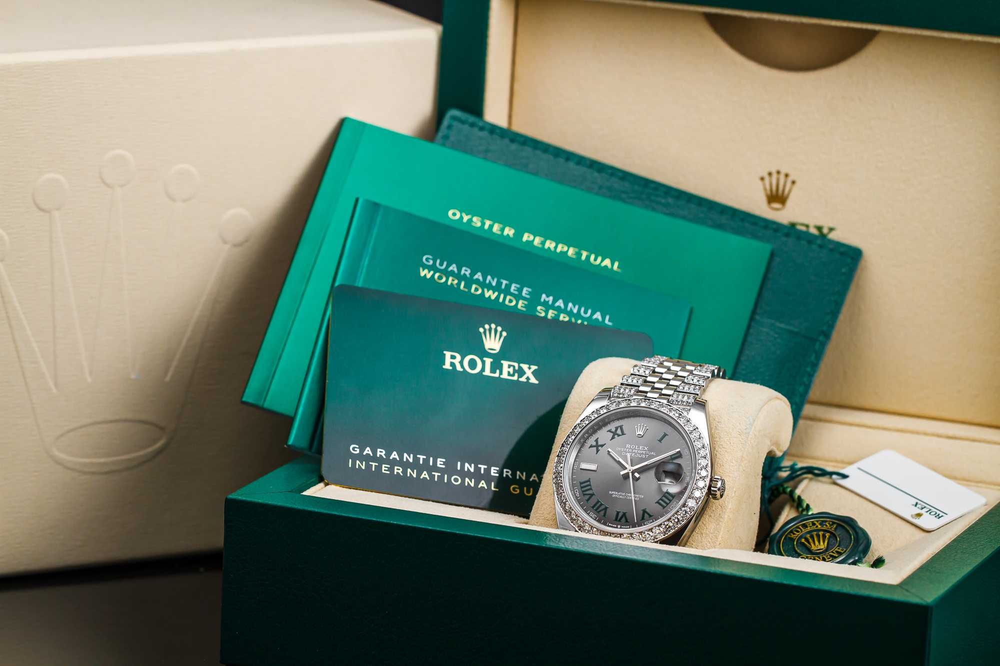 Rolex Wimbledon 41mm Iced