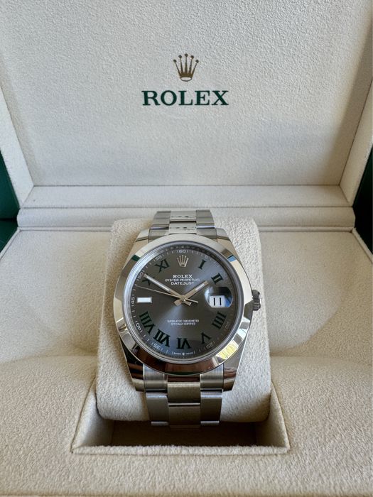 Rolex Datejust 41 Wimbledon Oyster (126300)