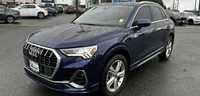 Audi Q3 2022 Blue