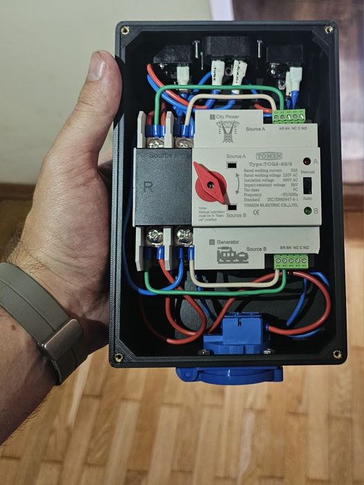 Портативний ввід резерву, АВР TOMZN, GEYA