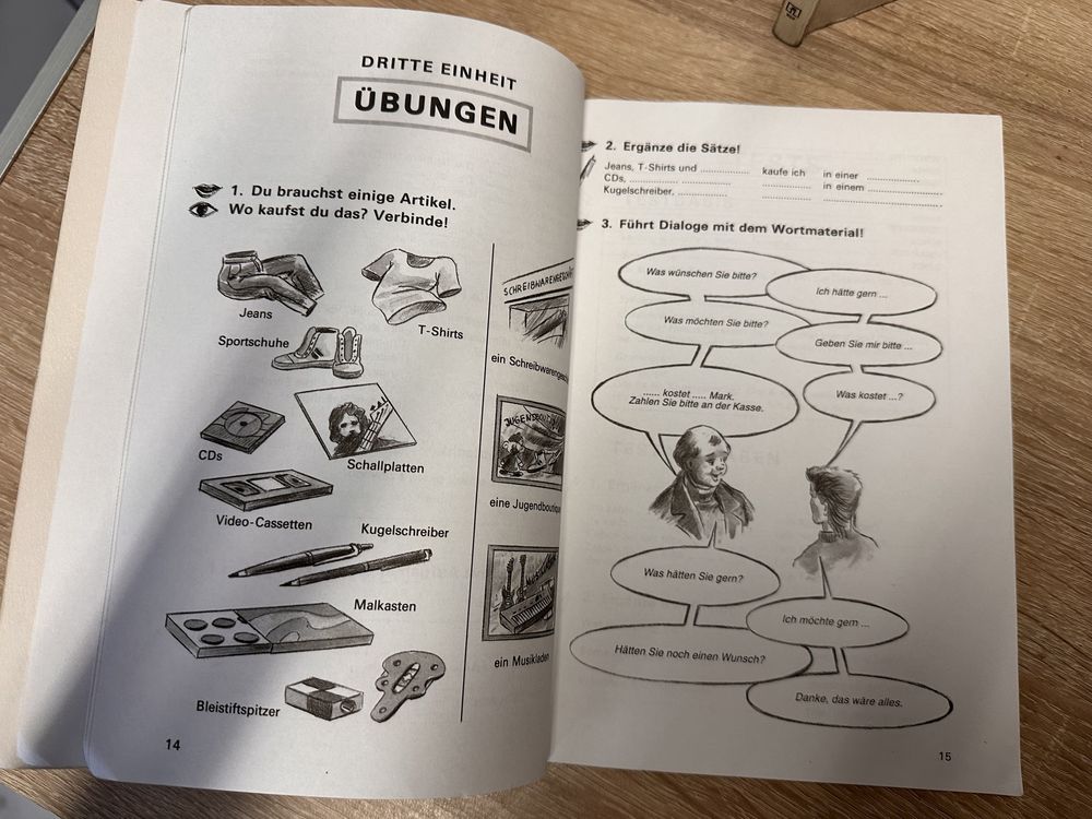 Deutsch mal anders podręcznik i ćw. do j. niemieckiego.Cena za kpl