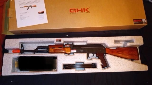 Ghk akm gbbr airsoft