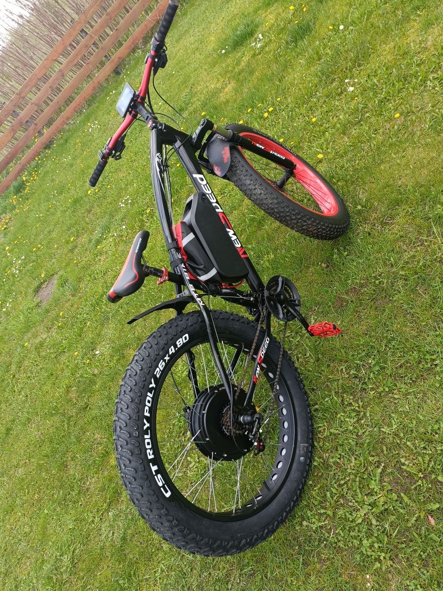 Rower elektryczny fat bike 2000w