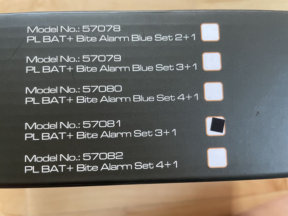 Zestaw sygnalizatorów z centralką Prologic BAT+ Bite Alarm Set 3+1