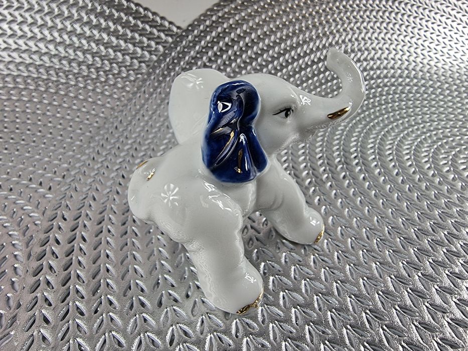 Figurki słoniki na szczęście ceramiczne słonik słoń na prezent