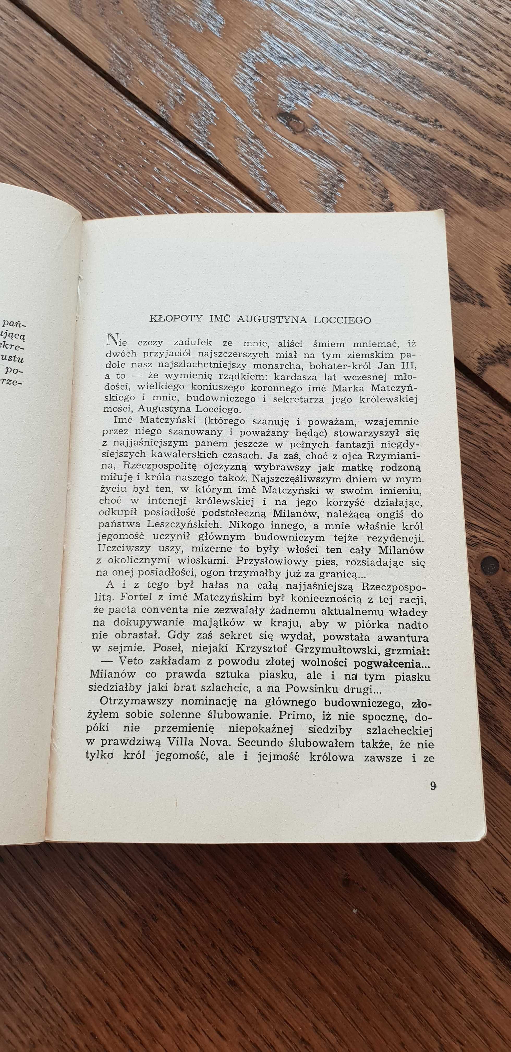 Książka rok 1970 "Panie na Wilanowie" Hanna Muszyńska-Hoffmannowa