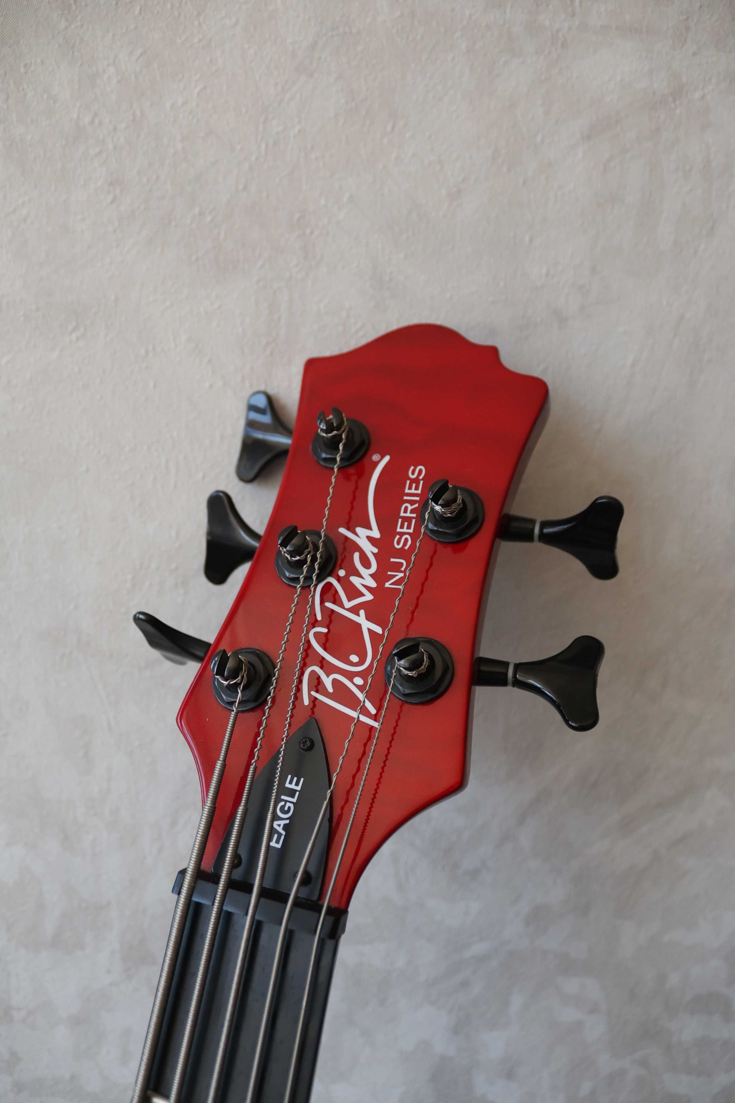 B.C. Rich NJ series Eagle - 5 струнний бас