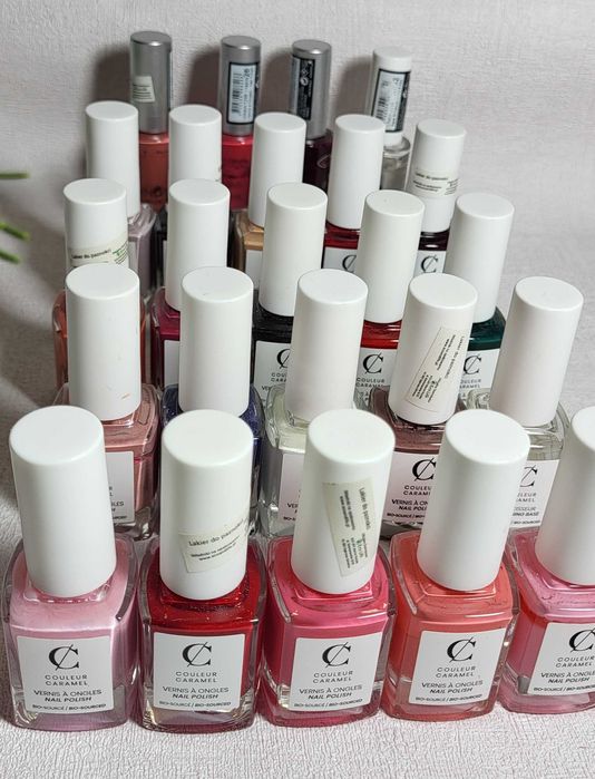 Couleur Caramel bezpieczne naturalne lakier do paznokci eko kolory