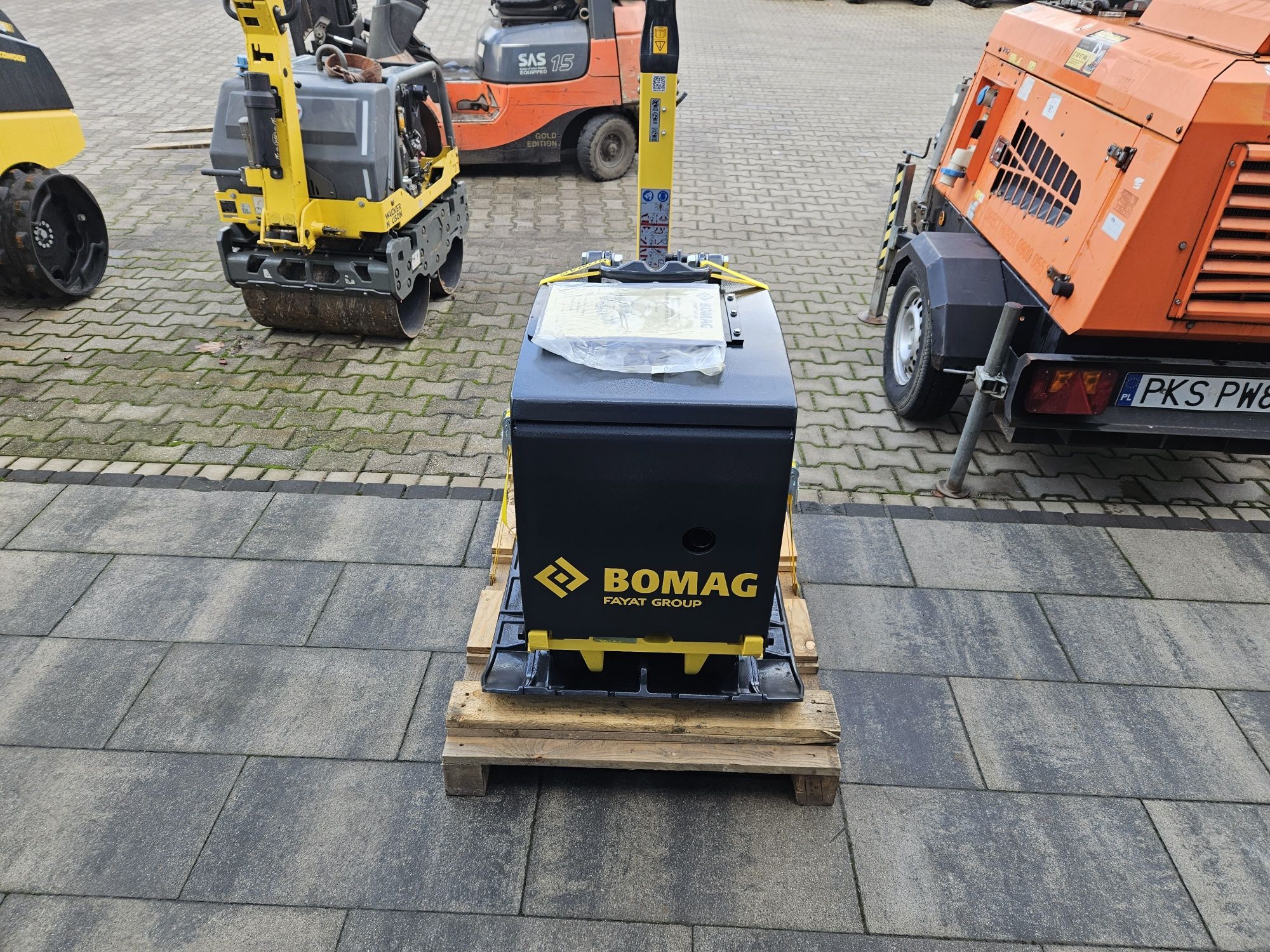 Nowa Zagęszczarka Bomag BPR 60/65 D/E Hatz Diesel 460kg