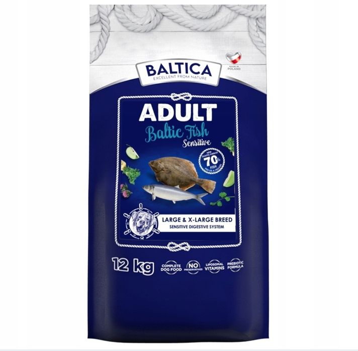 Karma dla psa hipoalergiczna ryby morskie baltica