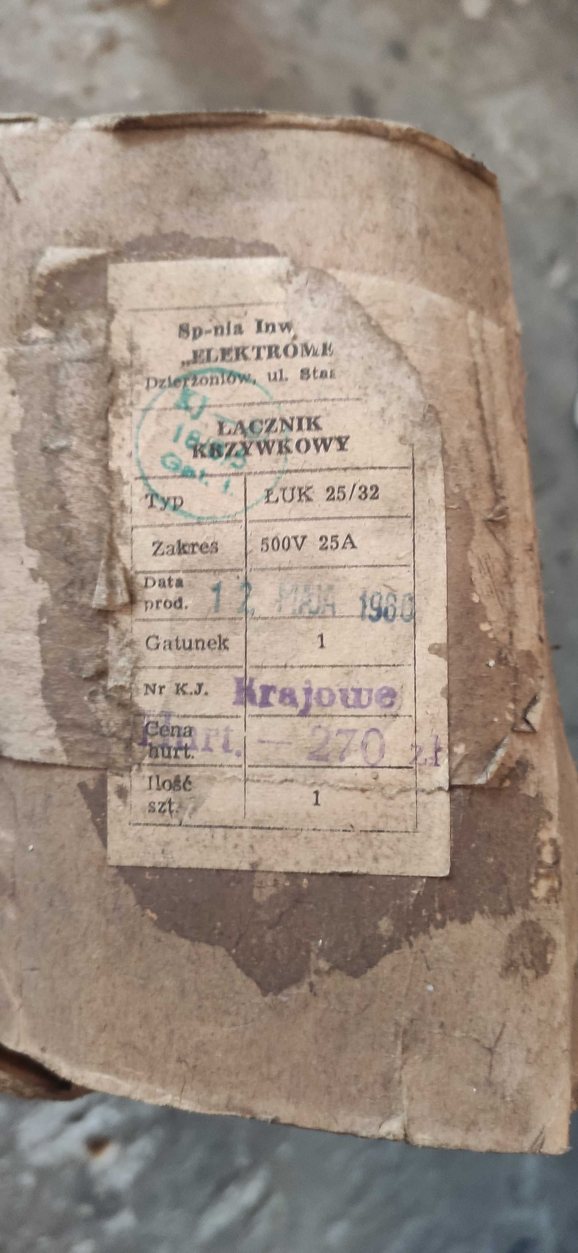 Łącznik krzywkowy PRL