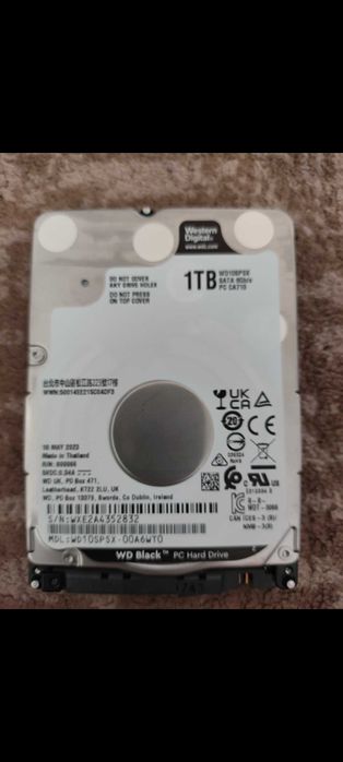 Жорсткий диск WD Black 1 TB (WD10SPSX SATA 6Gb/s)