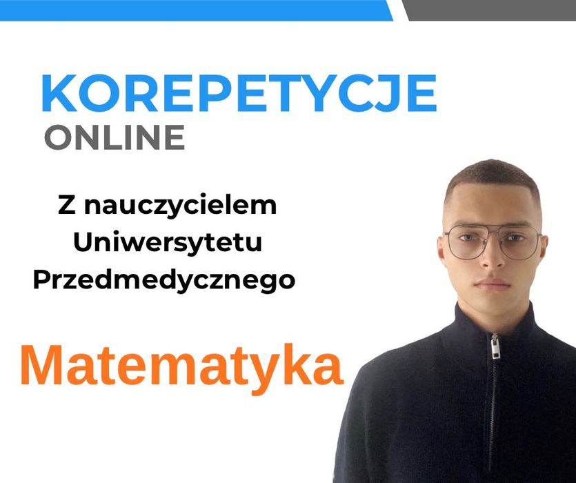 Korepetycje z matematyki z nauczycielem | Pierwsze zajęcia ZA DARMO!
