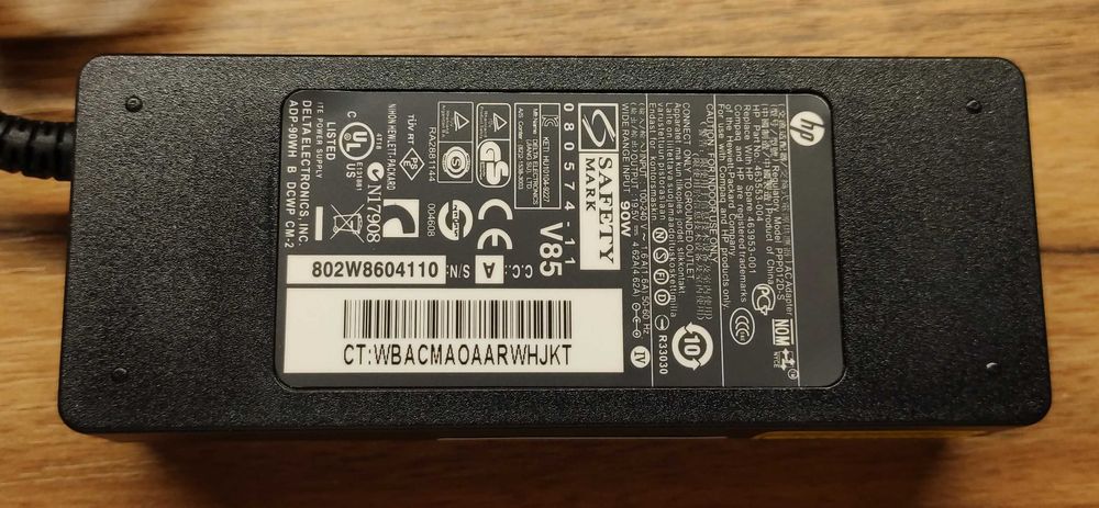 Блок Питания HP 90W 19.5V 4.62A 4.5 x 3.0mm