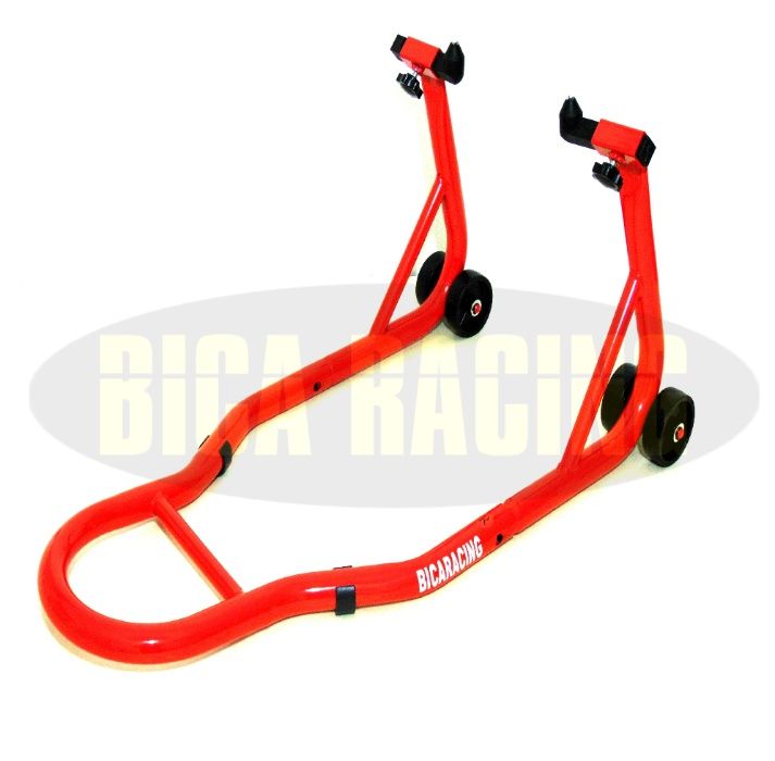 Cavalete Moto Frontal vermelho Suzuki Kawasaki Yamaha Honda KTM BMW